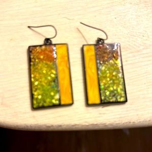 Hand crafted earrings from Savannah, GA